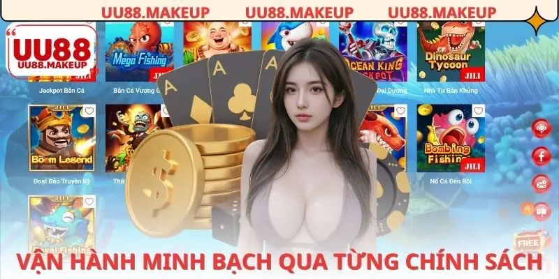 Chính sách phản ánh cách UU88 kiểm soát và vận hành toàn hệ thống