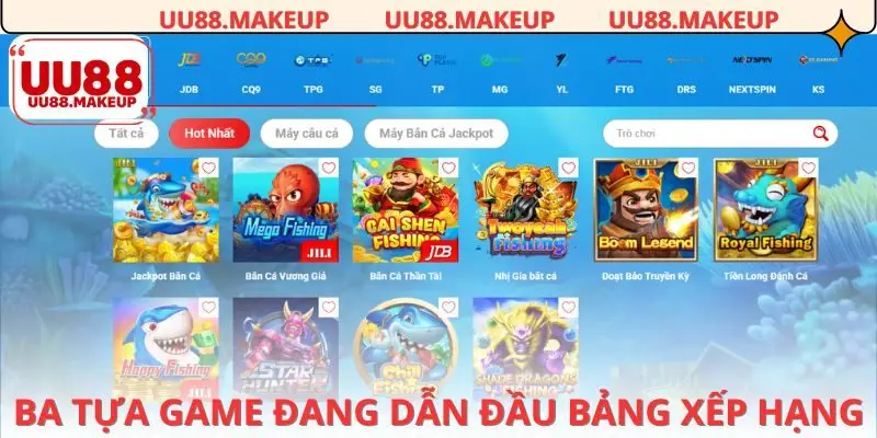 Top game bắn cá ăn tiền được gợi ý từ lão làng