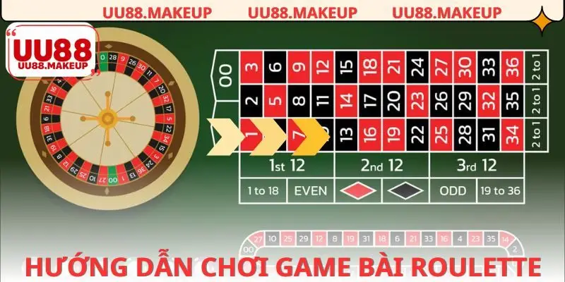 Từng cách chơi Roulette UU88 chi tiết nhất
